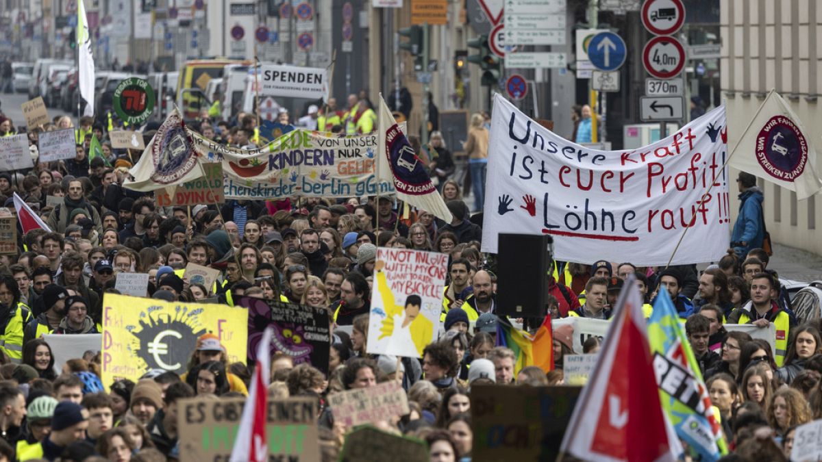 مظاهرة في ألمانيا