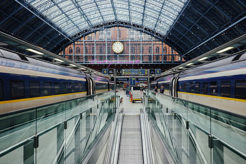 Post-Brexit rules will see biometric checks for non-EU citizens before entering the international zone at London St Pancras station.