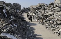 Γάζα: Ερείπια στον προσφυγικό καταυλισμό της Τζαμπαλίγια