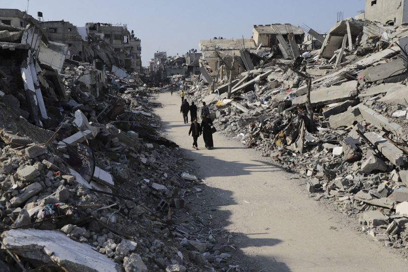 Campo profughi di Jabaliya, nella Striscia di Gaza, giovedì 29 febbraio 2024.