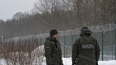 Elementos da Guarda de Fronteira da Lituânia
