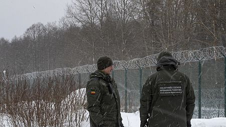 Elementos da Guarda de Fronteira da Lituânia