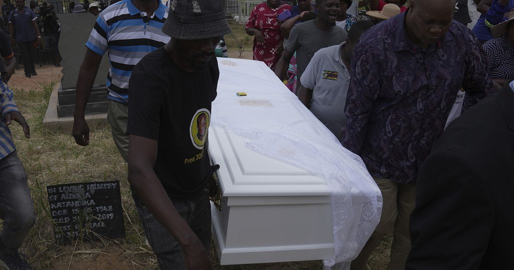 Funeral of Zimbabwe opposition activist takes place two years after her murder Funeral of Zimbabwe opposition activist takes place two years after her murder