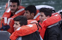 Μετανάστες πάνω σε σκάφος του λιμενικού της Κύπρου (φώτο αρχείου)