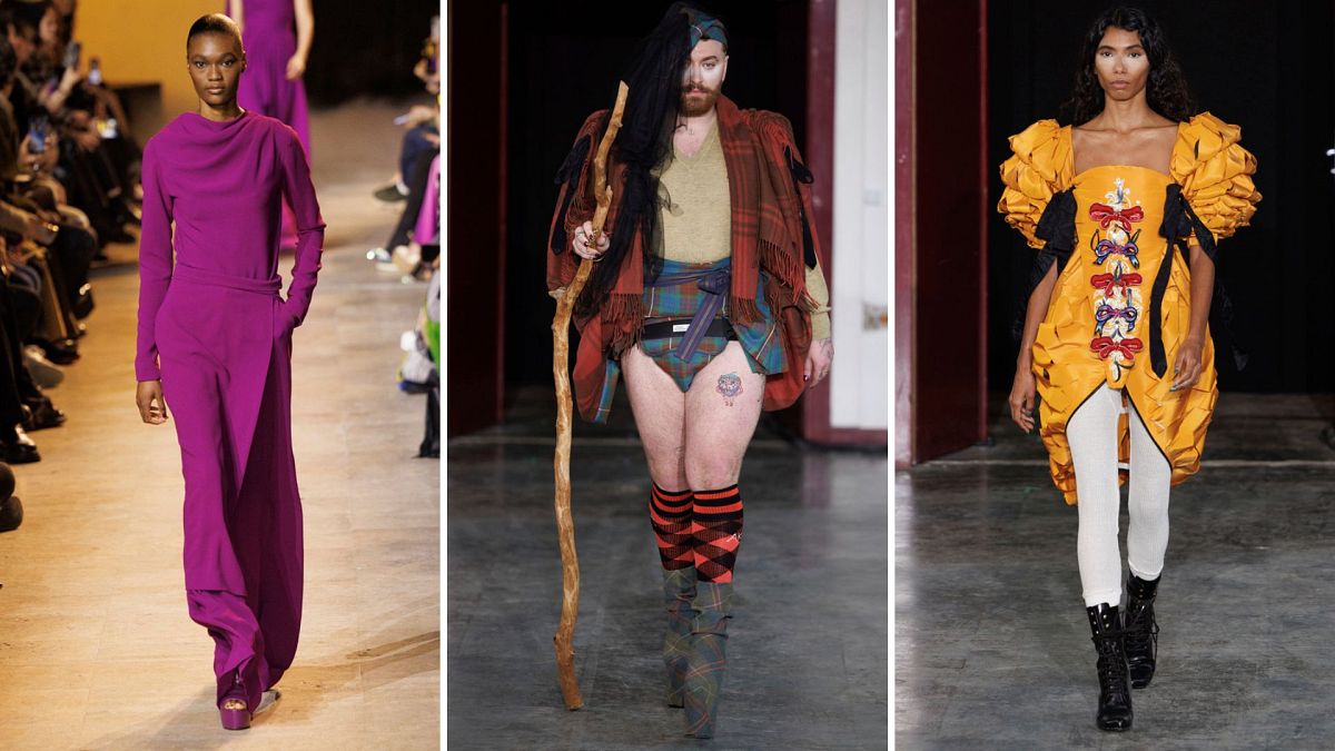 Video. Watch: The wildest fashion moments at Paris Fashion Week
