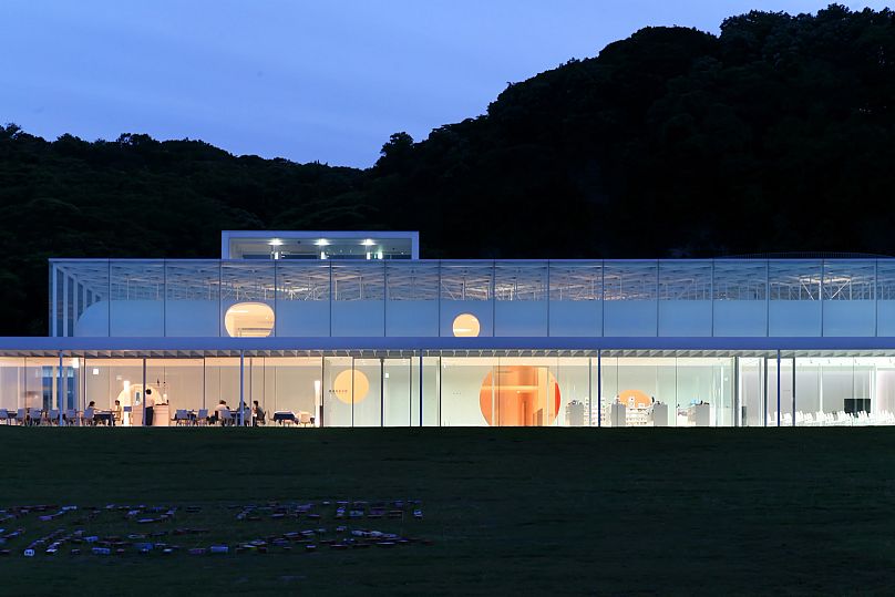 Yokosuka Museum of Art (Yokosuka, Japan, 2006), designed by Riken Yamamoto.
