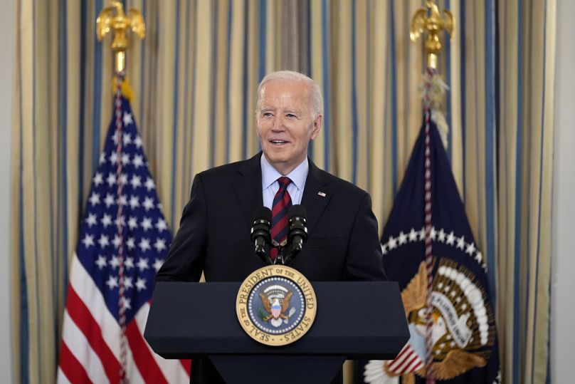 Joe Biden at the White House.