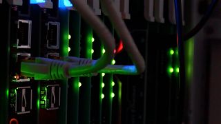 Sistemas informáticos na sede do Exércio de Ciberdefesa
