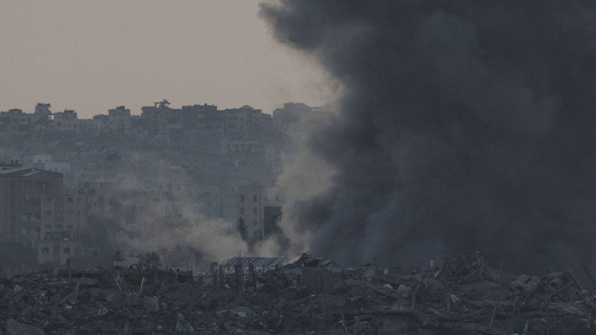 İsrail saldırıları sonrası harabeye dönen Gazze Şeridi 