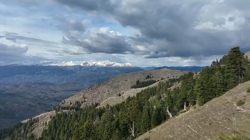 Die Mitsikeli-Bergkette: Ausblick auf atemberaubende Natur