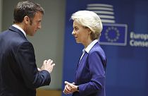 Ursula von der Leyen a développé une relation de travail étroite avec le président français Emmanuel Macron.