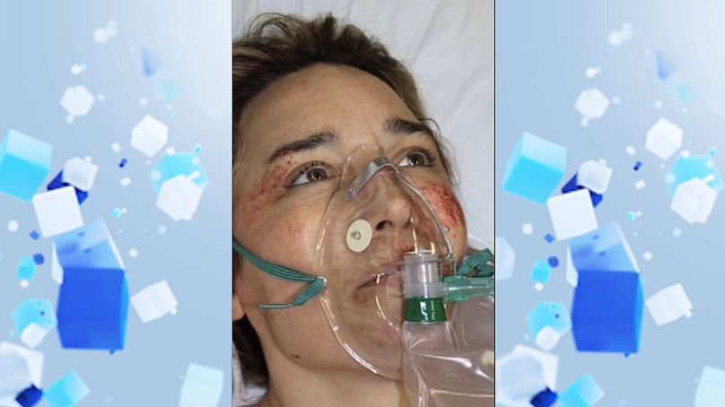 Кристи Мартин после удара ножом и огнестрельного ранения оказалась в больнице