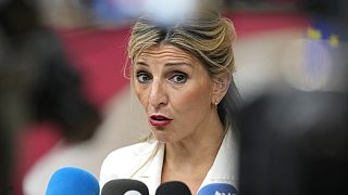 La ministra spagnola del Lavoro, Yolanda Díaz