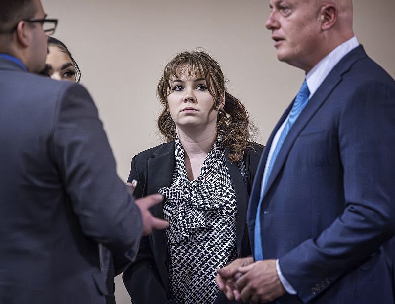 Hannah Gutierrez-Reed during her involuntary manslaughter trial