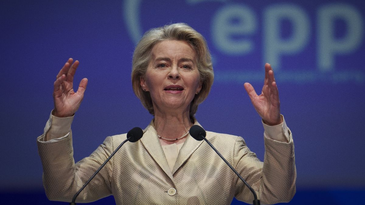 Europe's centre-right party clears path for von der Leyen’s re-election, despite some objection thumbnail