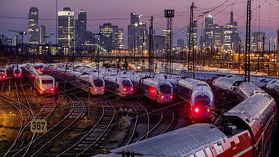 Trains are at a standstill across Germany.