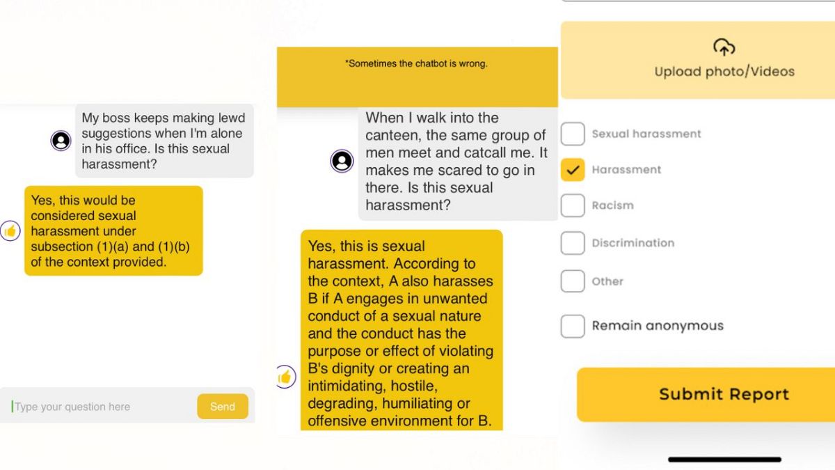 Is my boss sexually harassing me? This AI chatbot could help you answer that question thumbnail