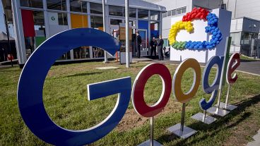  Google's first datacenter in Germany is pictured during its inauguration in Hanau near Frankfurt, Germany.