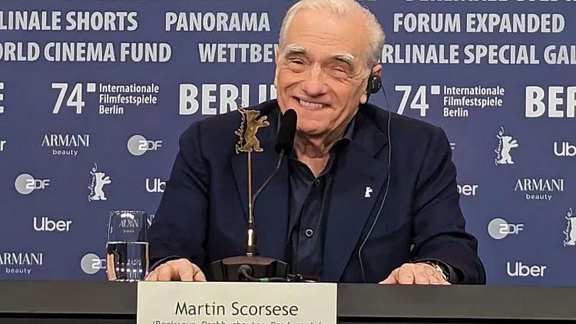 Martin Scorsese à la Berlinale 2024.