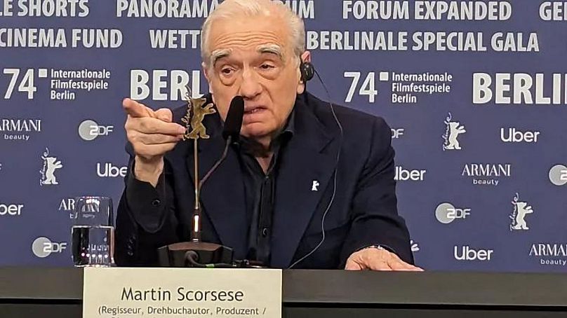 Martin Scorsese à la Berlinale 2024.