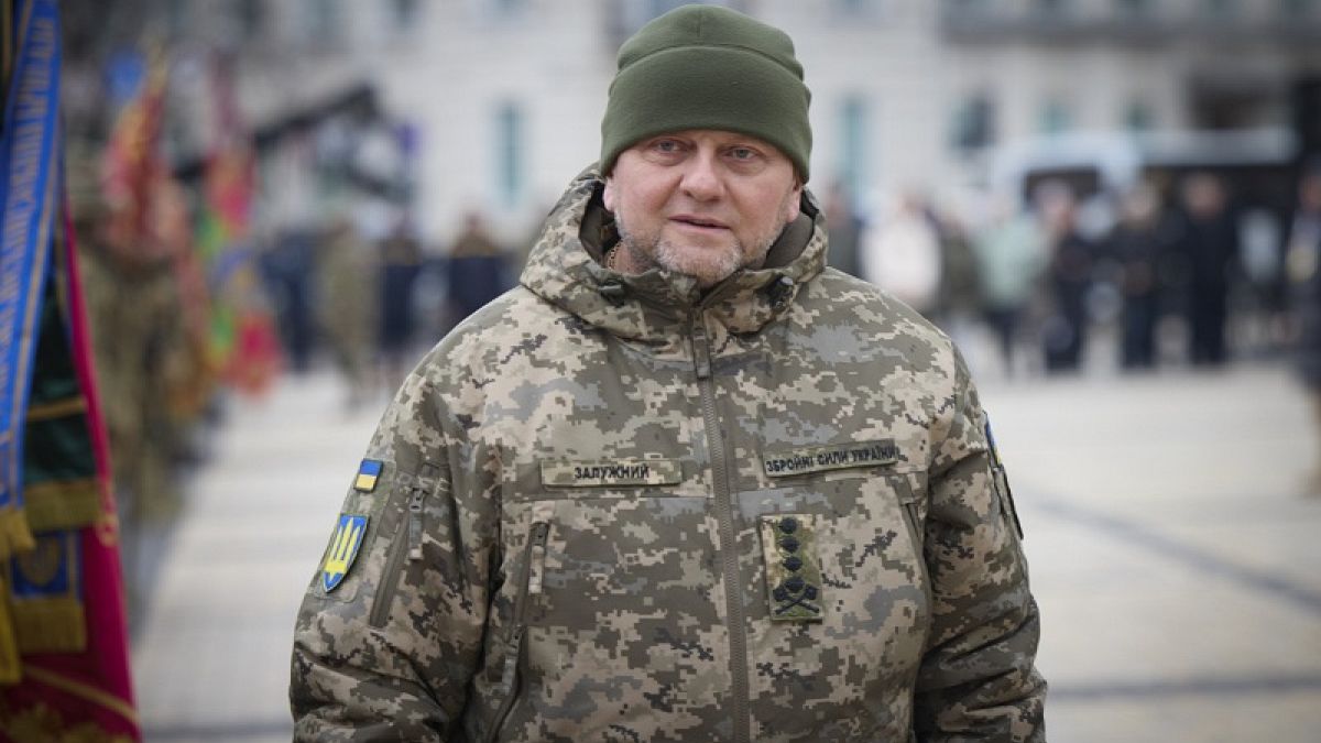 Valerii Zaluzhnyi, ex-comandante das Forças Armadas da Ucrânia