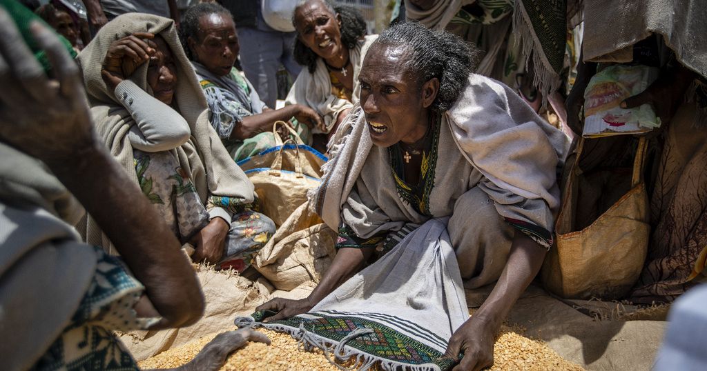 Ethiopia’s tigray region on brink of famine amidst conflict and climate crisis