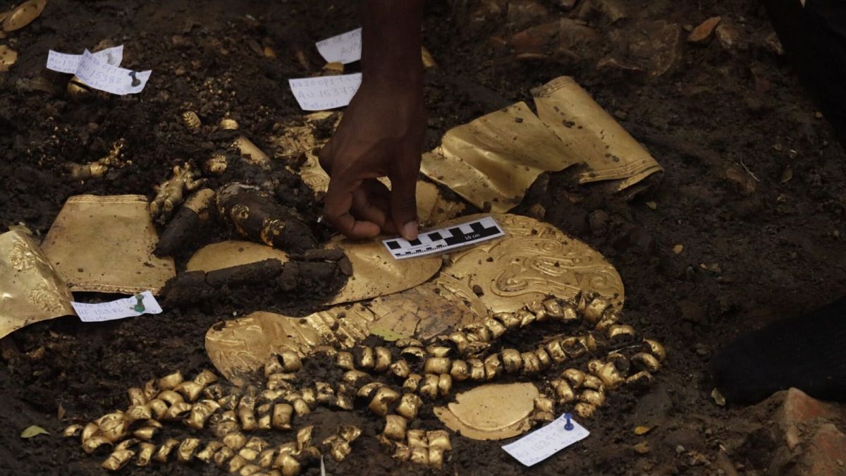 کشف مقبره مملو از طلا در پاناما