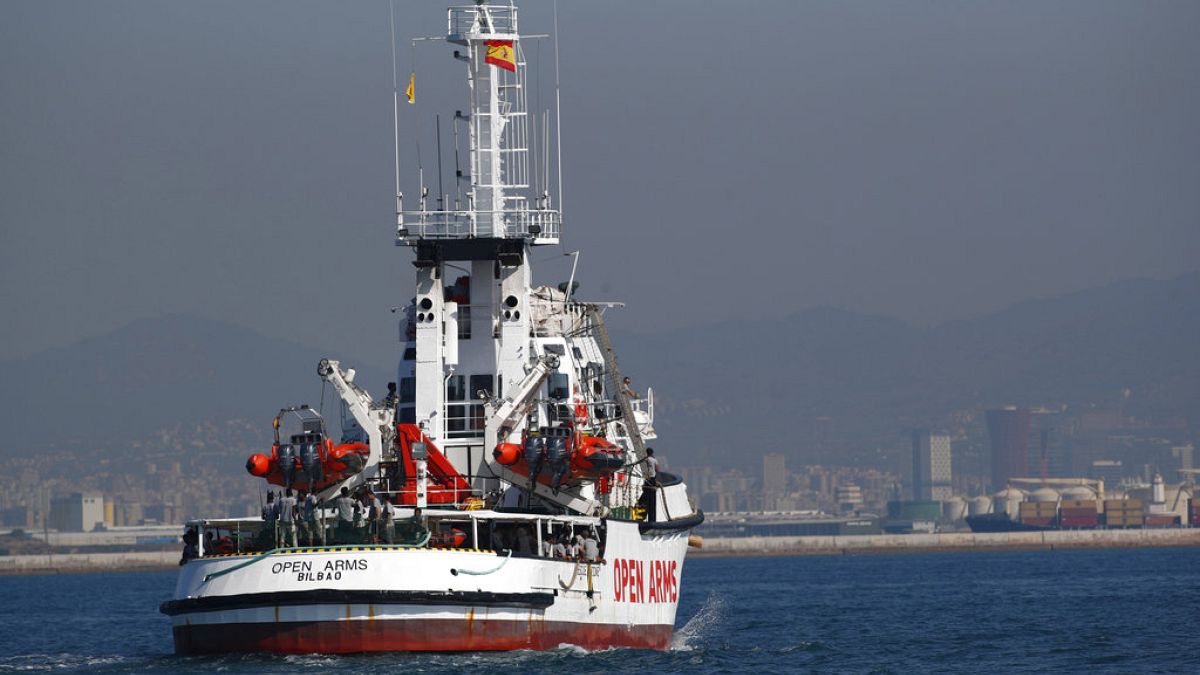 İspanyol Open Arms yardım kuruluşuna ait kurtarma gemisi (arşiv)