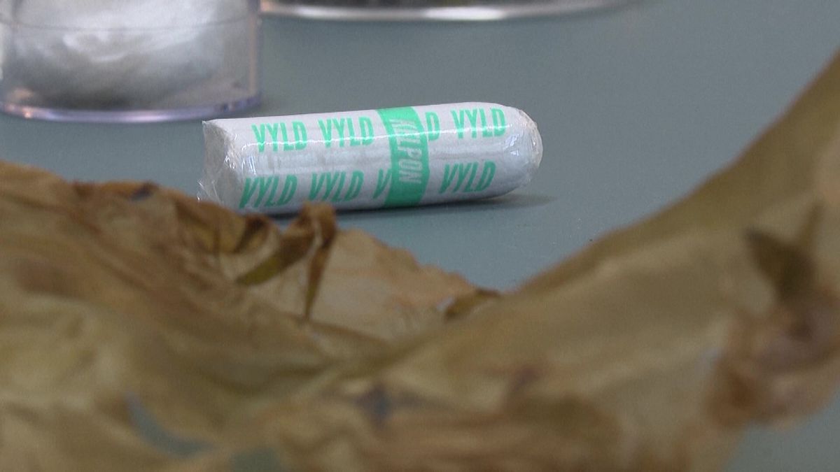 These biodegradable tampons are made from seaweed.