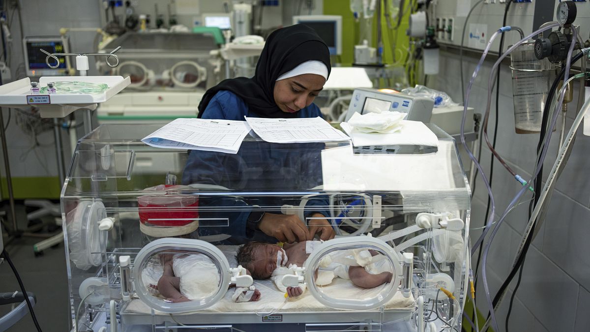  جناح الخدج بالمستشفى الإماراتي في رفح