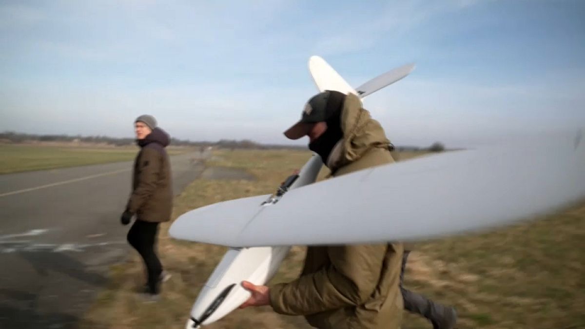 Украинские операторы дронов тренируются в Дании, иллюстрационное фото