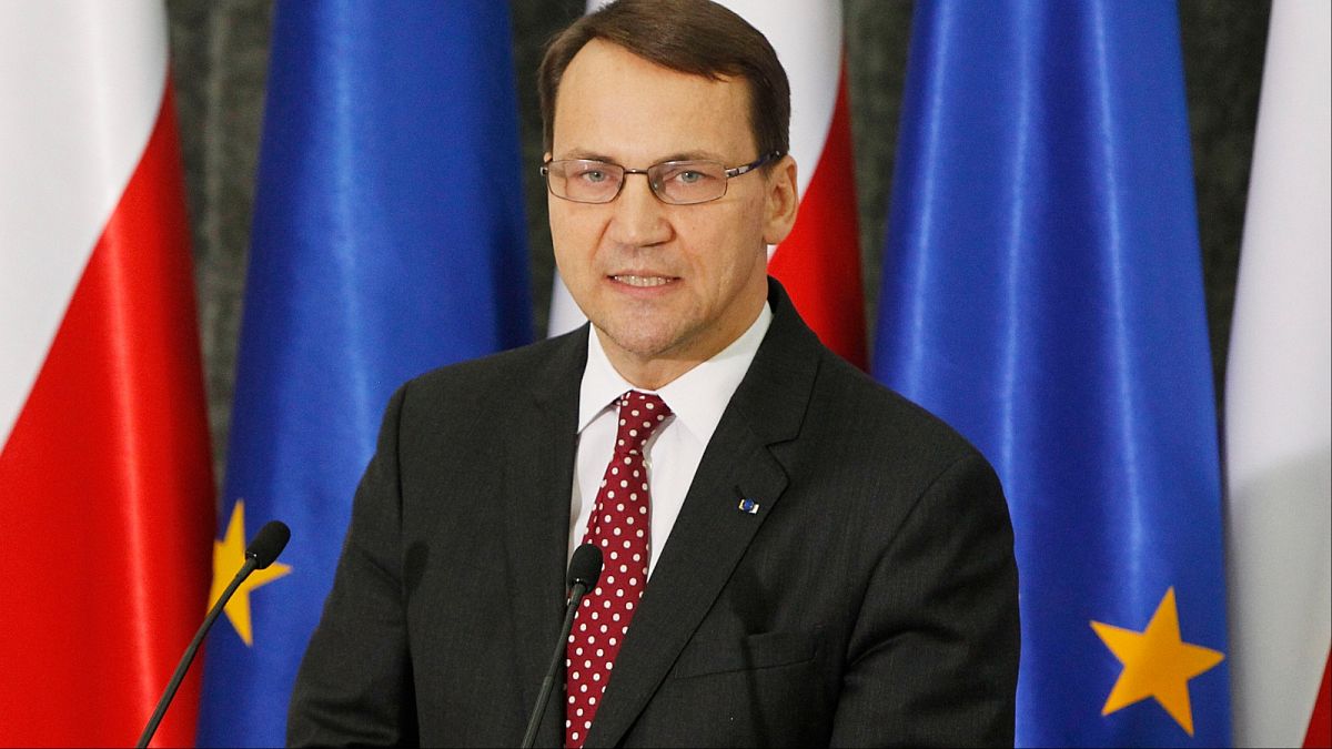 وزير الخارجية البولندي راديك سيكورسكي 