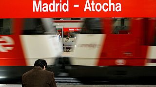 Andén de la estación de Atocha en el que se produjo una de las explosiones.