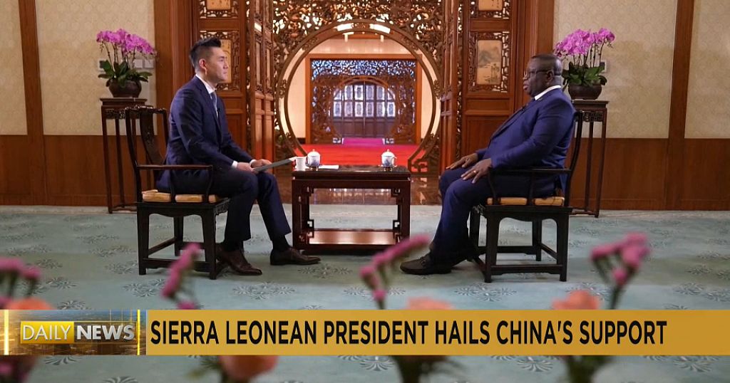 Sierra Leone: President Bio hails China’s continued support in infrastructure development Sierra Leone: President Bio hails China’s continued support in infrastructure development