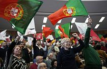 Предвыборное ралли в Португалии