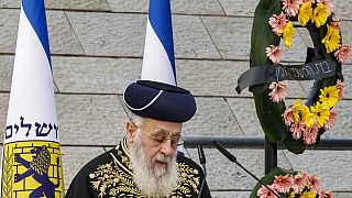 İsrail'in Sefarad Hahambaşı İzhak Yosef