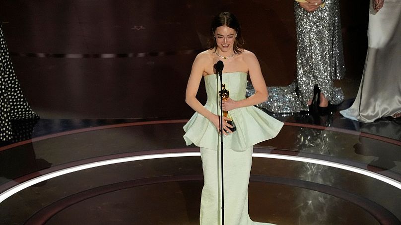Emma Stone wins Best Actress for Poor Things