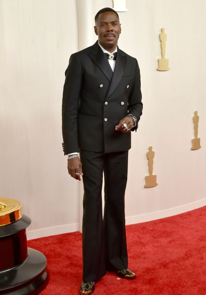 Colman Domingo arrives at the Oscars on Sunday, March 10, 2024, at the Dolby Theatre in Los Angeles.