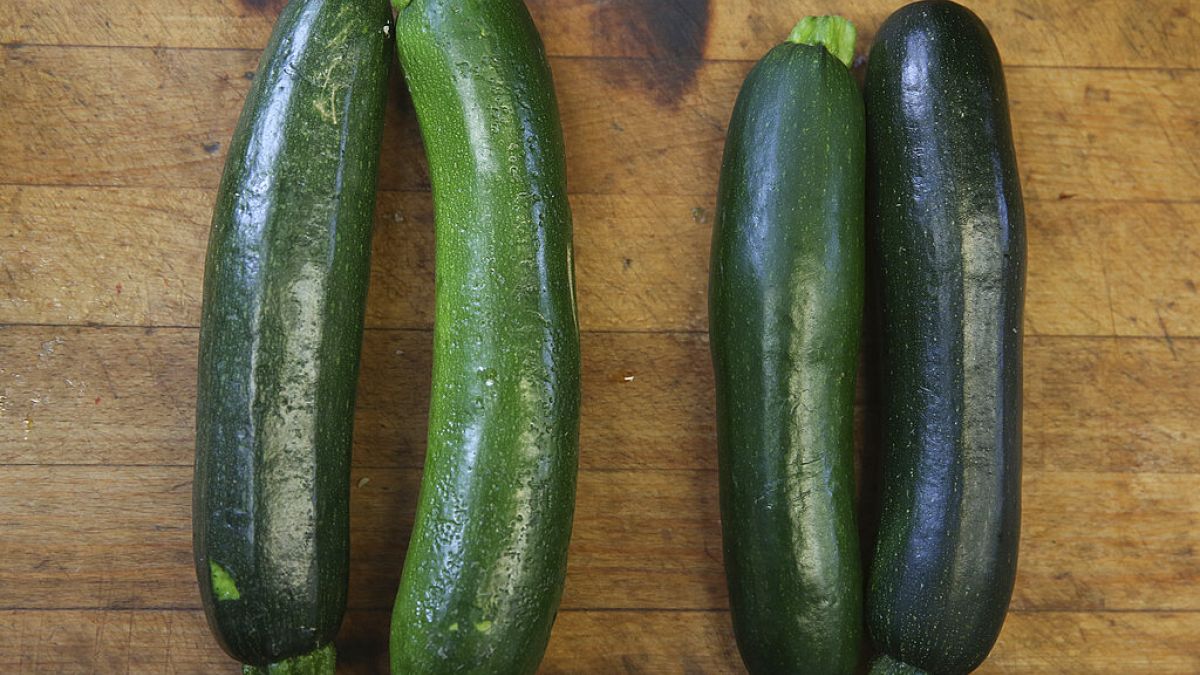Zucchinis to some, courgettes to others but unidentifiable to many young French people.
