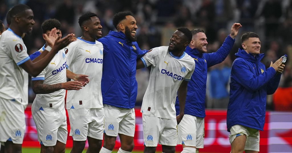 Football : Aubameyang toujours au top avec Marseille