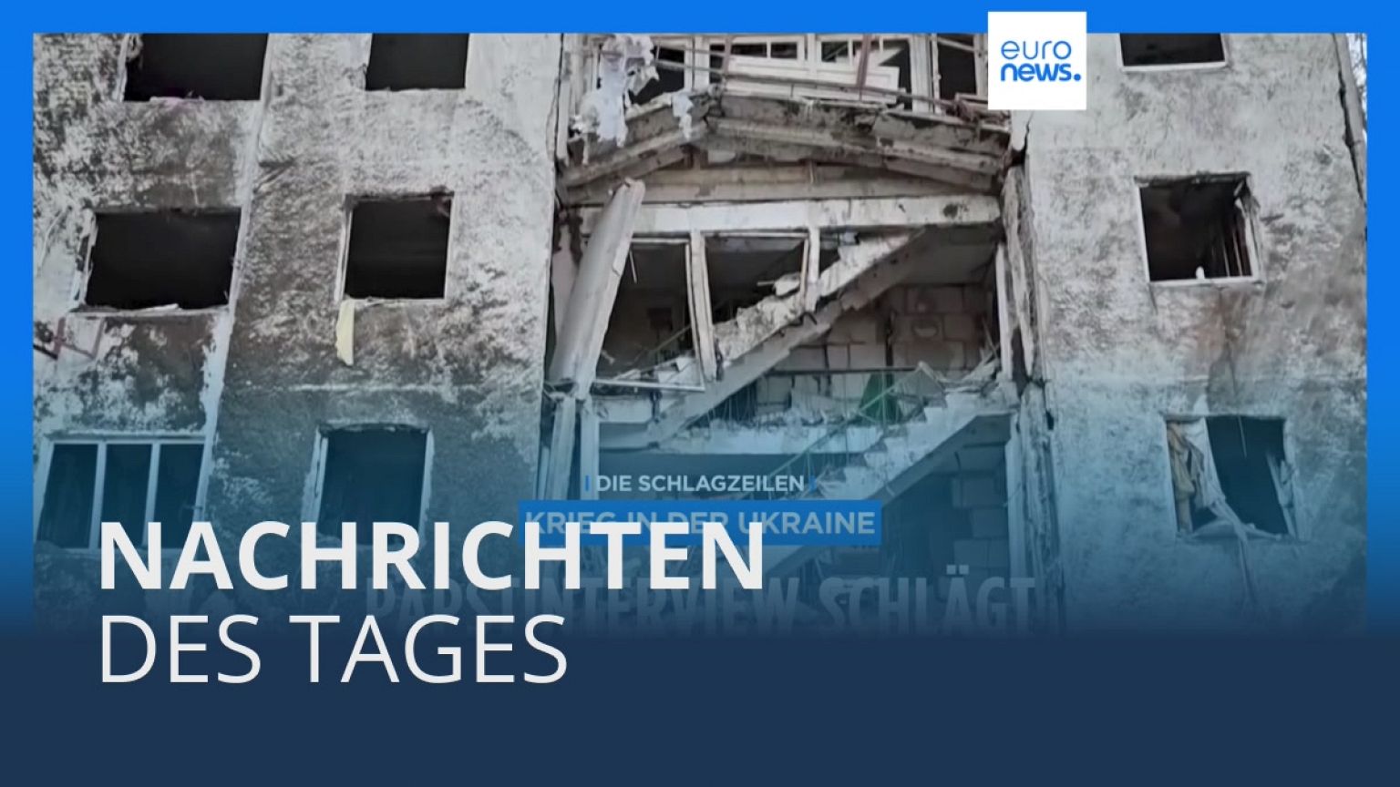 Nachrichten des Tages | 11. März - Mittagsausgabe
