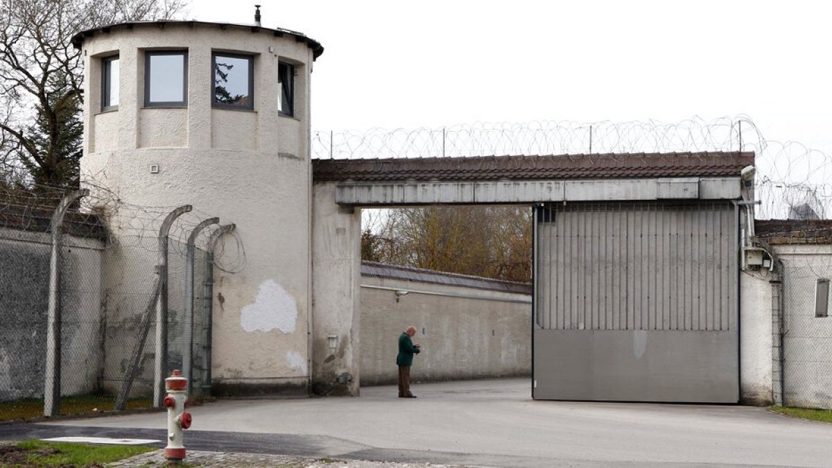 Az egyik belga börtön bejárata