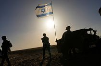 Gazze Şeridi'nin güneyinde İsrail ordusuna bağlı askerler