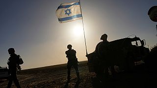 Gazze Şeridi'nin güneyinde İsrail ordusuna bağlı askerler
