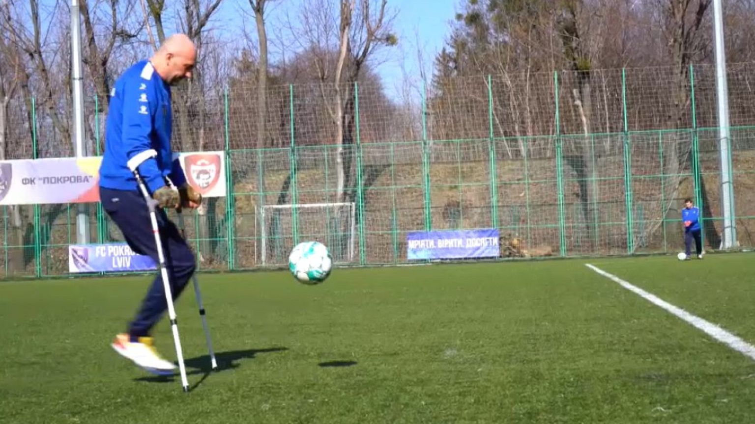 Primer club de fútbol para militares veteranos amputados debido a la guerra  en Ucrania | Euronews