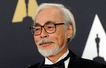 Hayao Miyazaki - foto nel 2014