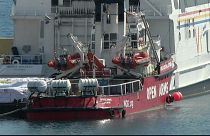 کشتی حامل کمک‌های بین‌المللی برای غزه