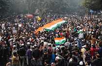 المظاهرات في الهند