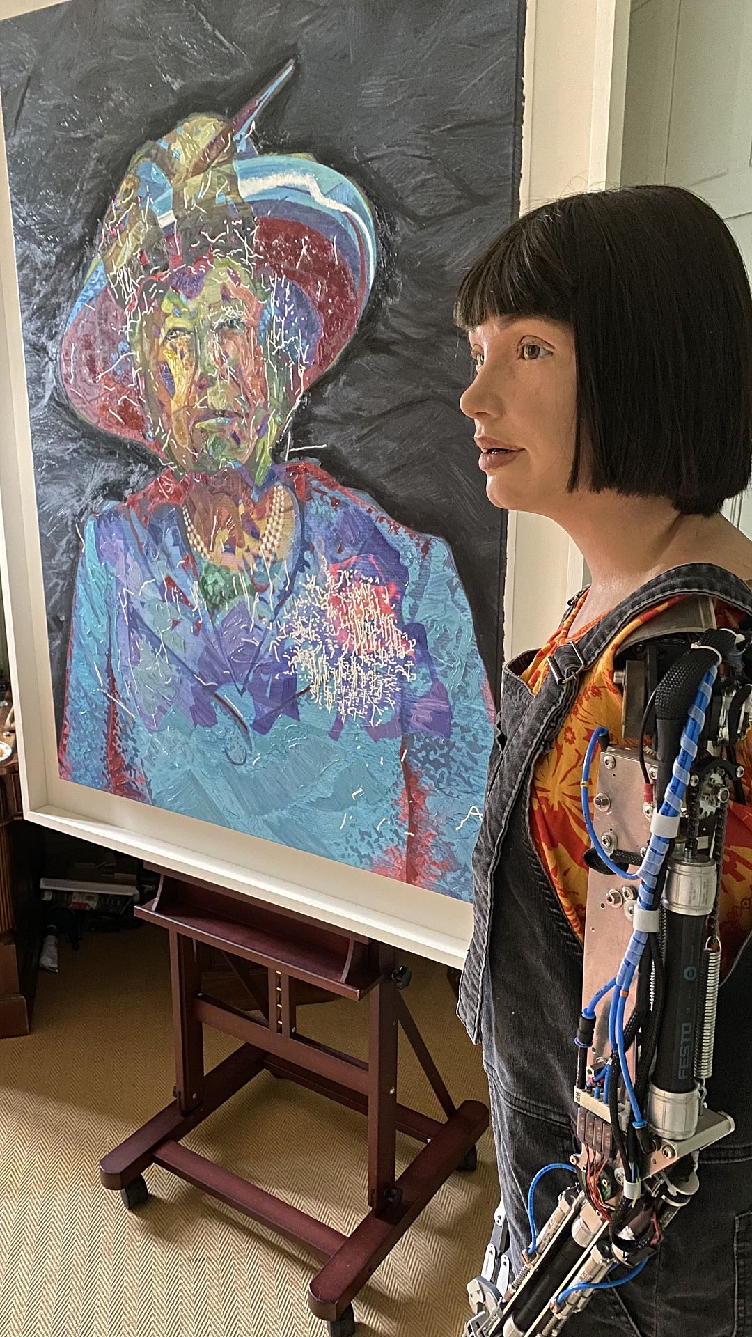 A Chat With Ai Da The World s First Lifelike Robot Artist Advocating 