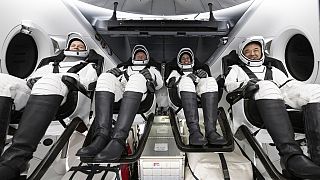 Die Raumsonde SpaceX Dragon brachte die Astronauten Konstantin Borisov, Andreas Mogensen, Jasmin Moghbeli und Satoshi Furukawa zurück zur Erde. 